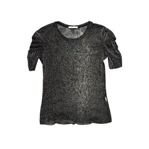 Zara metallic lace top ✨